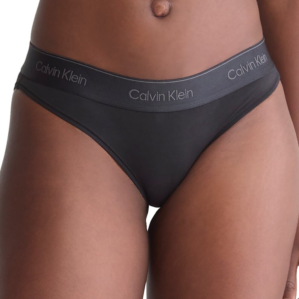 Calvin Klein Women's Modern Holiday Bikini Underwear QF7999 - Black